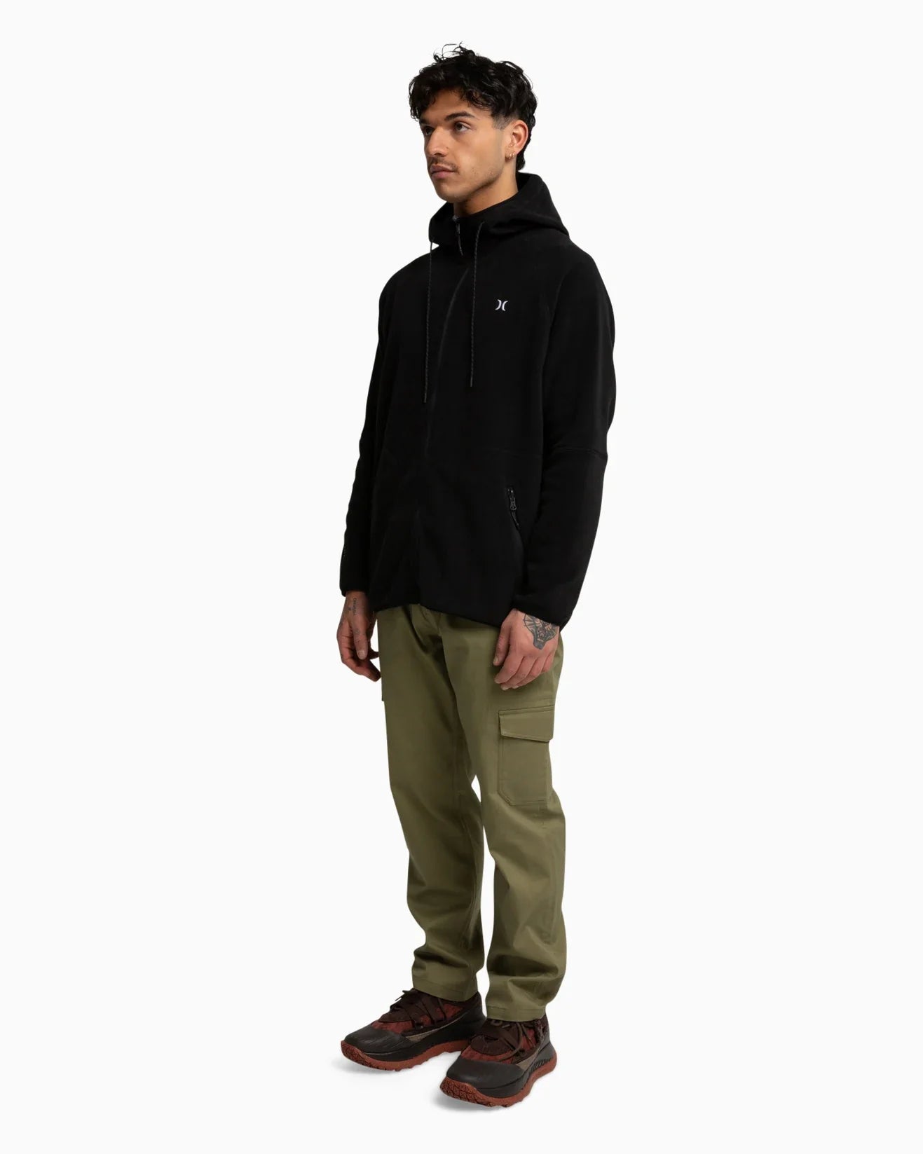 Explore 200 Polartec Hoody - Hurley9353258448195 - Black - S