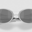 Eye Jacket Redux - OakleyOO9438-0558-Silver w/ Prizm Black Polarized