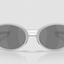 Eye Jacket Redux - OakleyOO9438-0558-Silver w/ Prizm Black Polarized