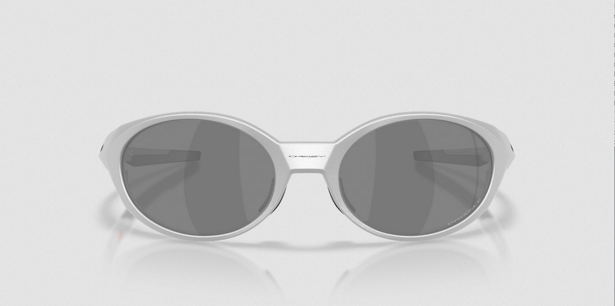 Eye Jacket Redux - OakleyOO9438-0558-Silver w/ Prizm Black Polarized