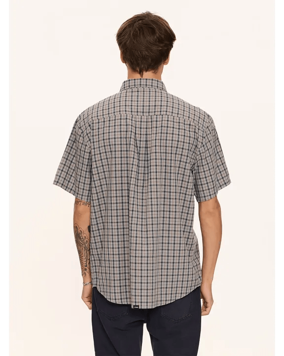 Eyes In The Grass Short Sleeve Shirt - Light Grey - Skin Ski + Surf210000180714