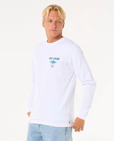 FADE OUT ICON L/S TEE - Rip Curl0BQMTE-WHITE-XS
