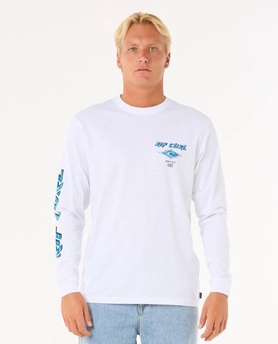 FADE OUT ICON L/S TEE - Rip Curl0BQMTE-WHITE-XS