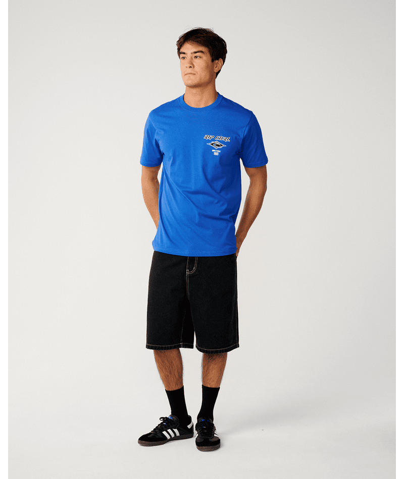 FADE OUT ICON TEE -Rip Curl12GMTE-WHITE-XS