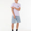 FADE OUT ICON TEE - Rip Curl0CAMTE - ICED LAVENDER - L