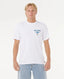 FADE OUT ICON TEE -Rip Curl12GMTE-WHITE-XS