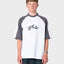 FADE-R SHORT SLEEVE TEE -RustyTTM3027-WHITE 2-XS