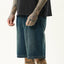 Fast Forward - Denim Ultra Baggy Pleated Short 24" - AfendsM240317-VINTAGE WASH-28