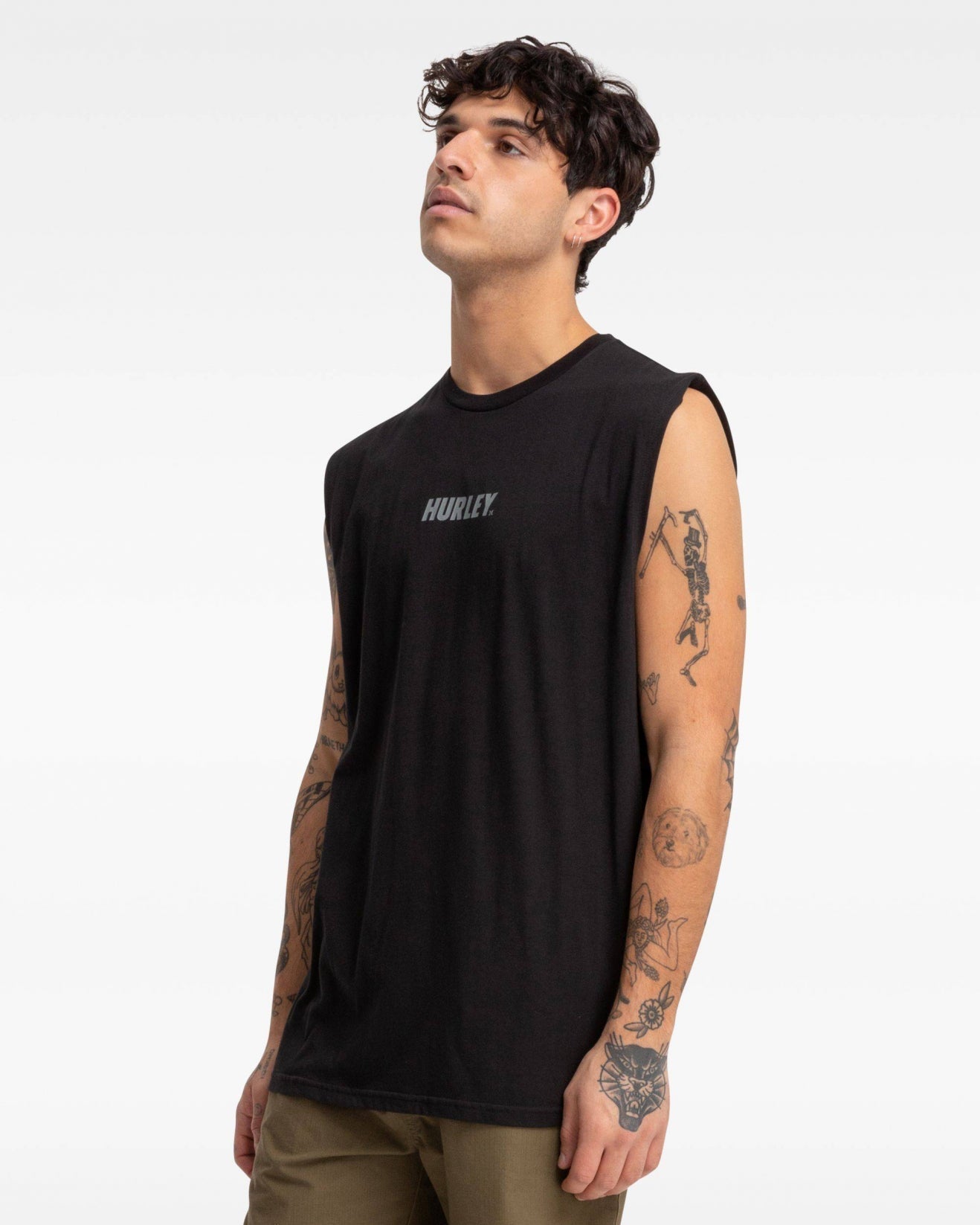 Fastlane Muscle - HurleyMMUSP23FLM - Black - L