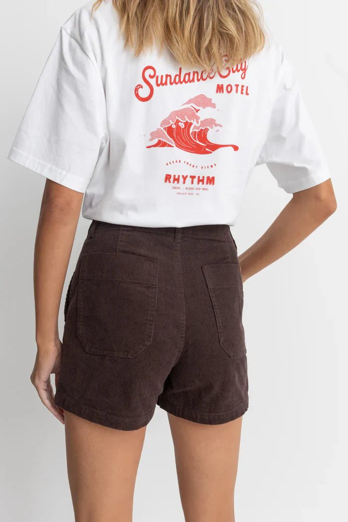 Fatigue Corduroy Short - Rhythm0724W - SH06 - CHO - Chocolate - 10
