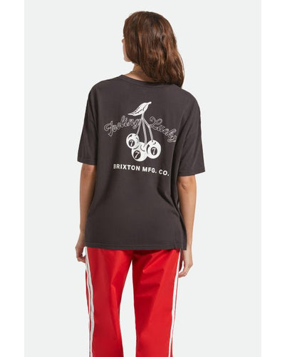 FEELING LUCKY OVERSIZED BF TEE - Brixton22863 - BLACK - S