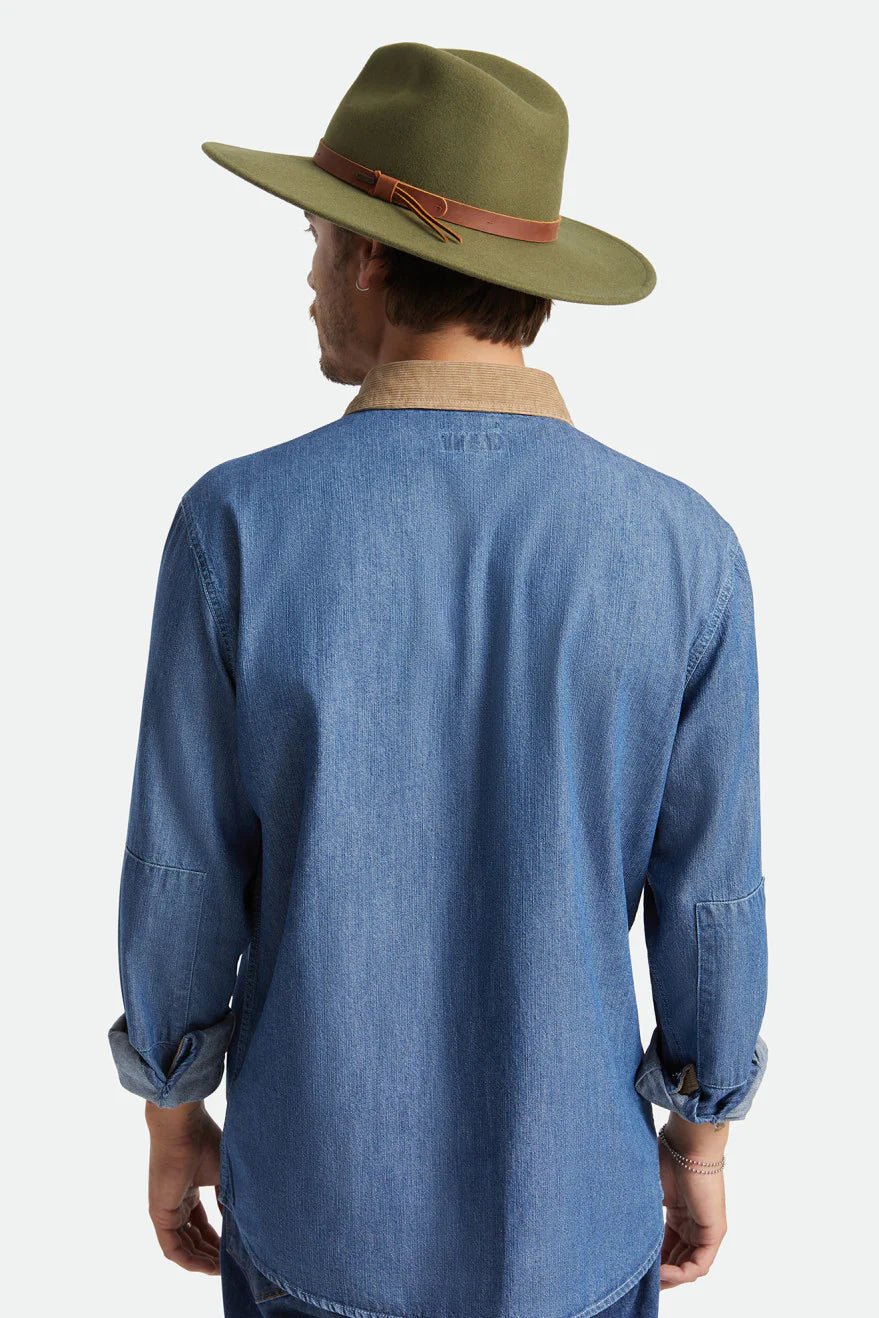 Field Proper Hat - Brixton888588600573 - Military Olive - S