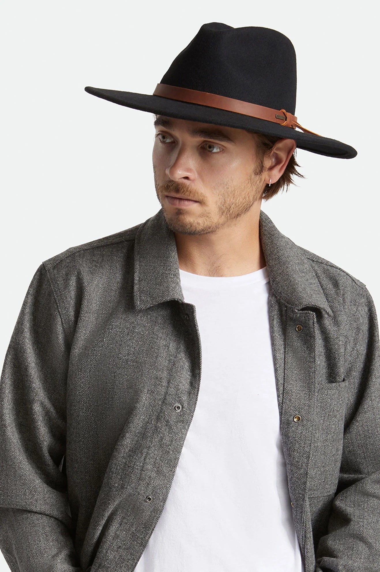 Field Proper Hat - Brixton888588600474 - Black - S
