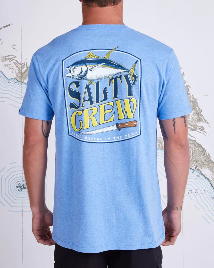 Filet Standard S/S Tee - Salty Crew20035507LBH - Light Blue Heather - L