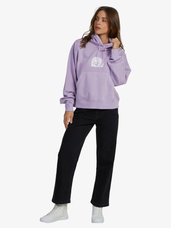 First Day Hoodie - RoxyURJFT03199 - PKL0 - Crocus Petal - L