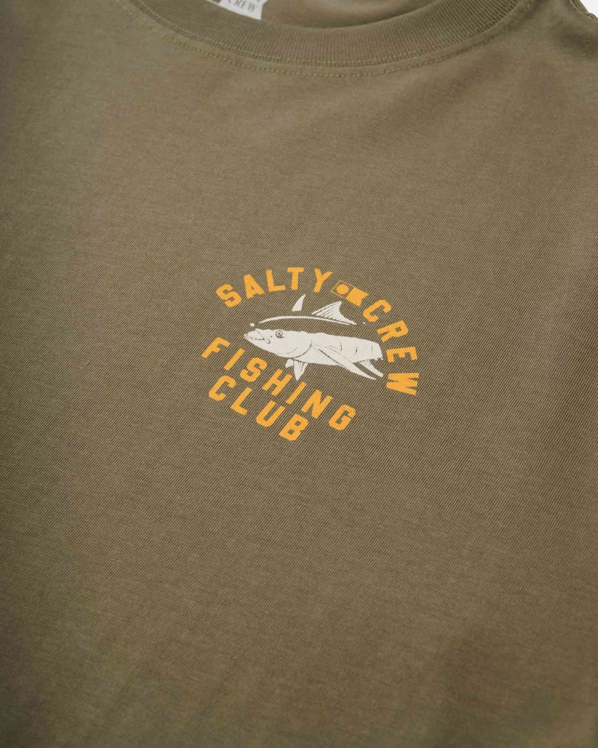 FISHING CLUB CLASSIC SS TEE -Salty Crew25035133A-DUSTY OLIVE-S