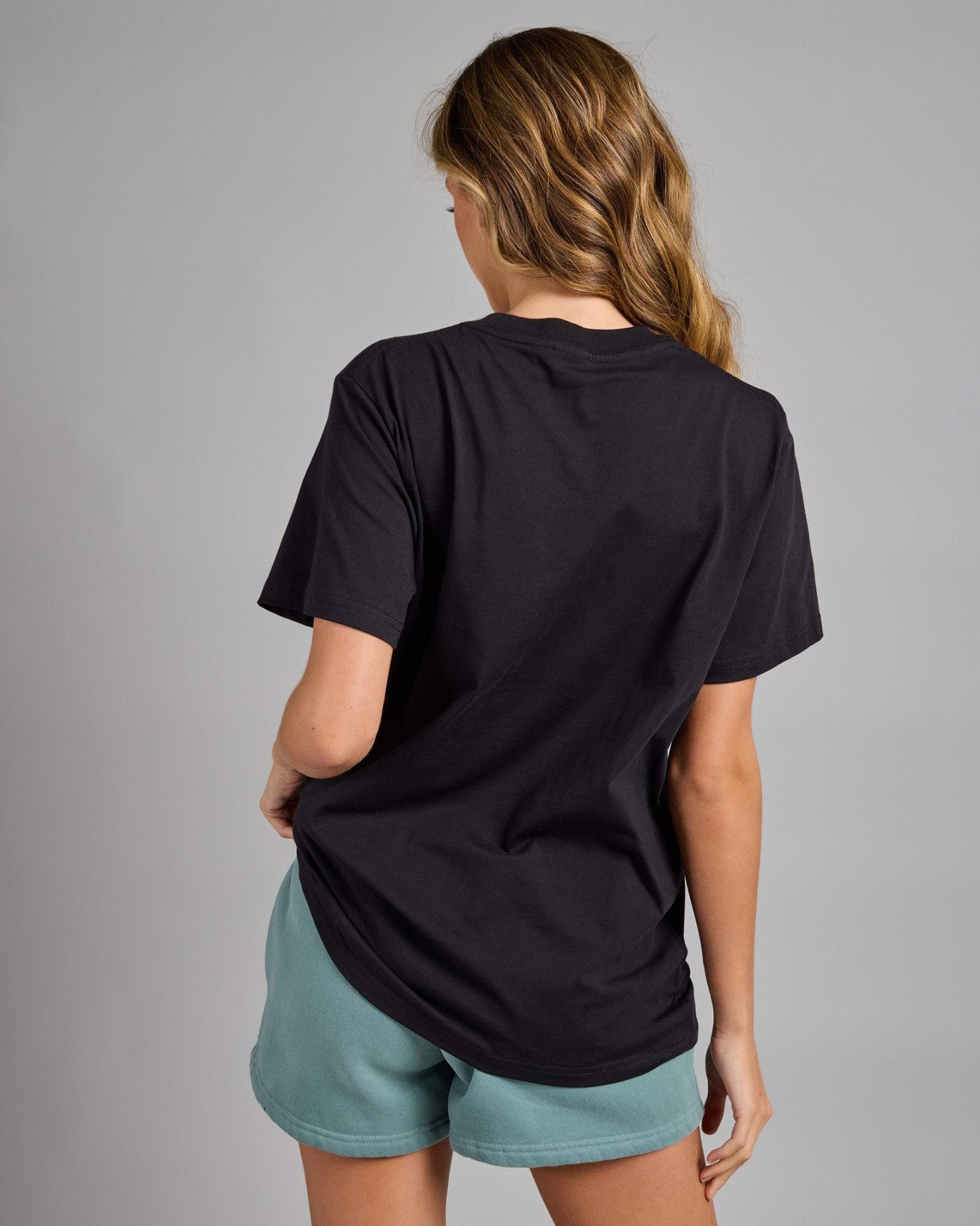 FLAGSHIP BOYFRIEND T - SHIRT - RhythmPP1024W - PT01 - BLACK - 08