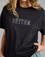 FLAGSHIP BOYFRIEND T - SHIRT - RhythmPP1024W - PT01 - BLACK - 08