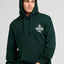 FLAME ANCHOR | HOODED PULLOVER - The Mad HueysH326M08001-PINE GREEN-S