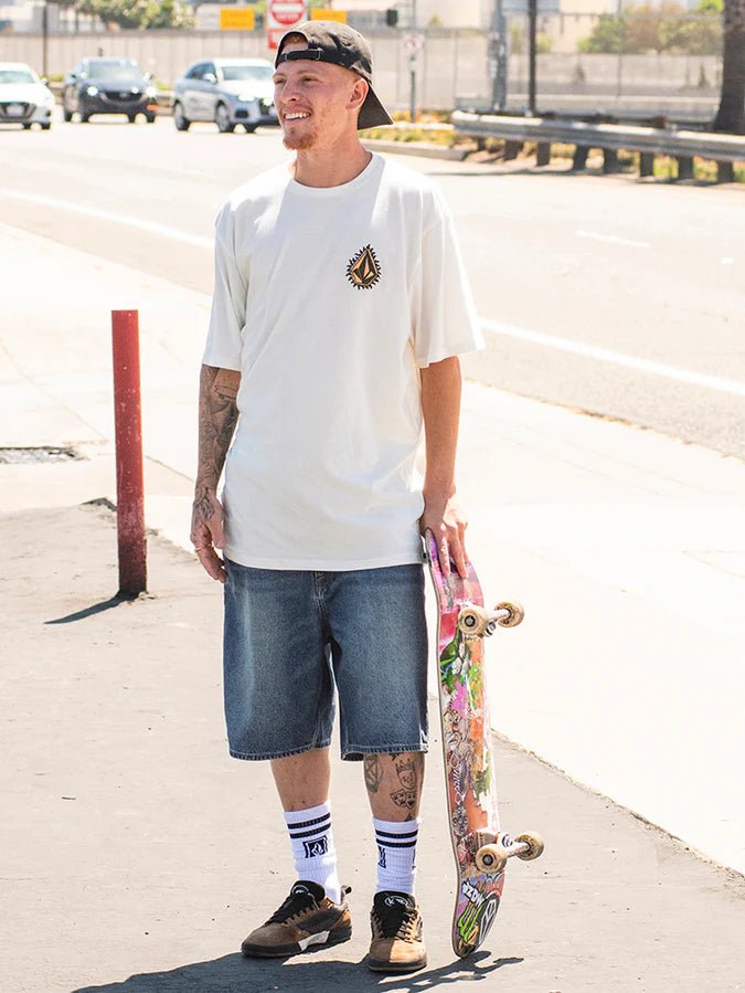 FLAMED SST - VolcomC5022400 - OFF WHITE - 8