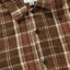 Flannel LS Shirt - Rhythm0124M - WT02 - CHO - Chocolate - 2XL