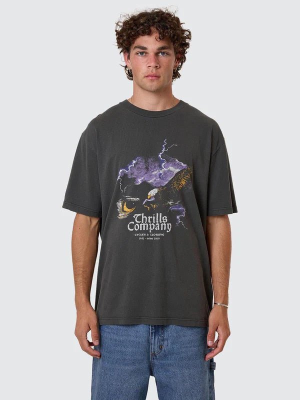 Flight Risk Oversized Fit Tee - Thrills210000177479