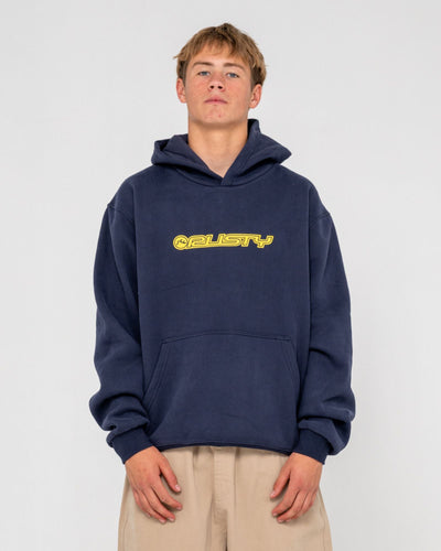 FLIP DADDY 2.0 HOODED FLEECE - RustyFTM1185-NAVY BLUE-S