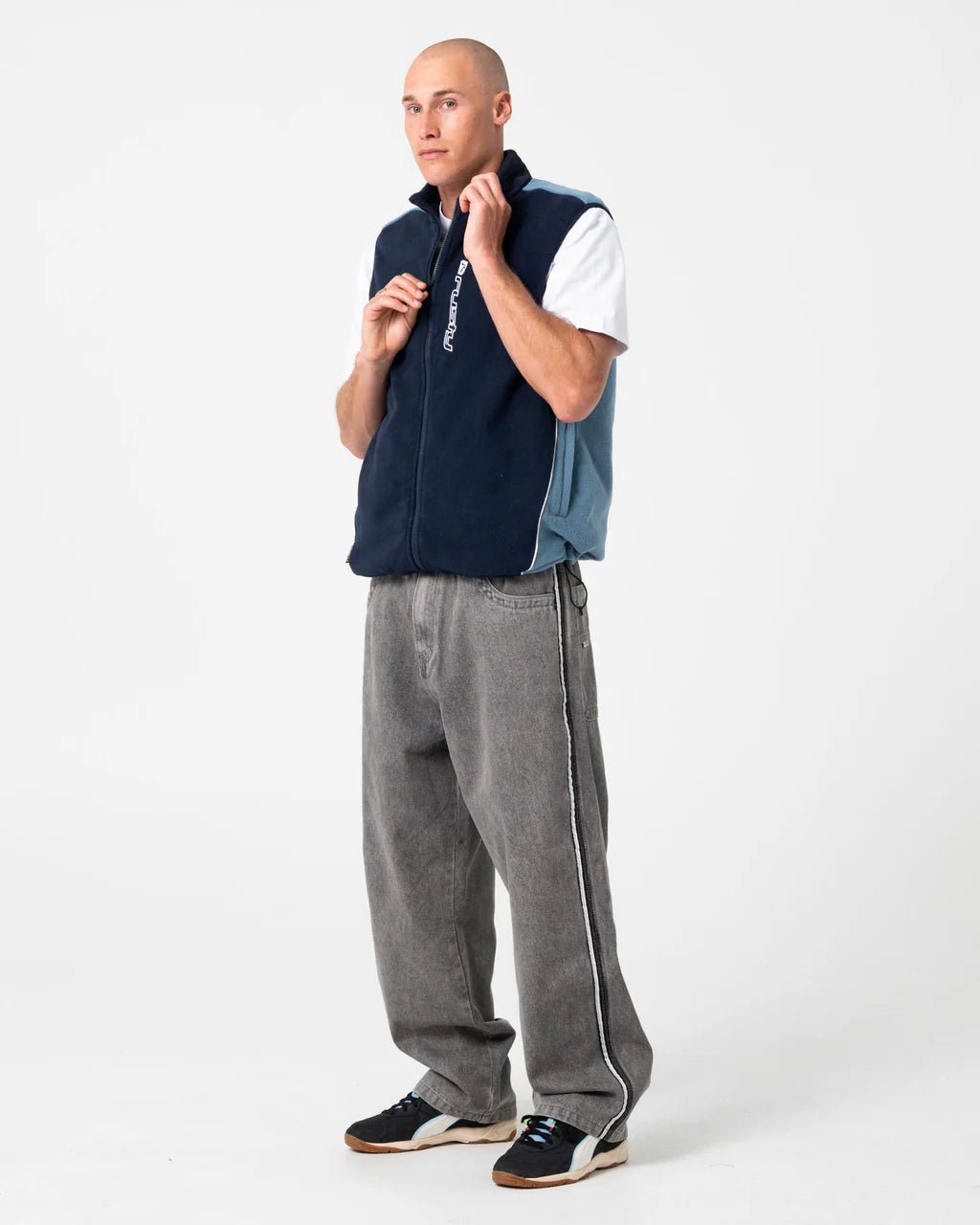 FLIP DADDY 2.0 JEAN - RustyDEM0104-TRUE BLUE / GREY-26
