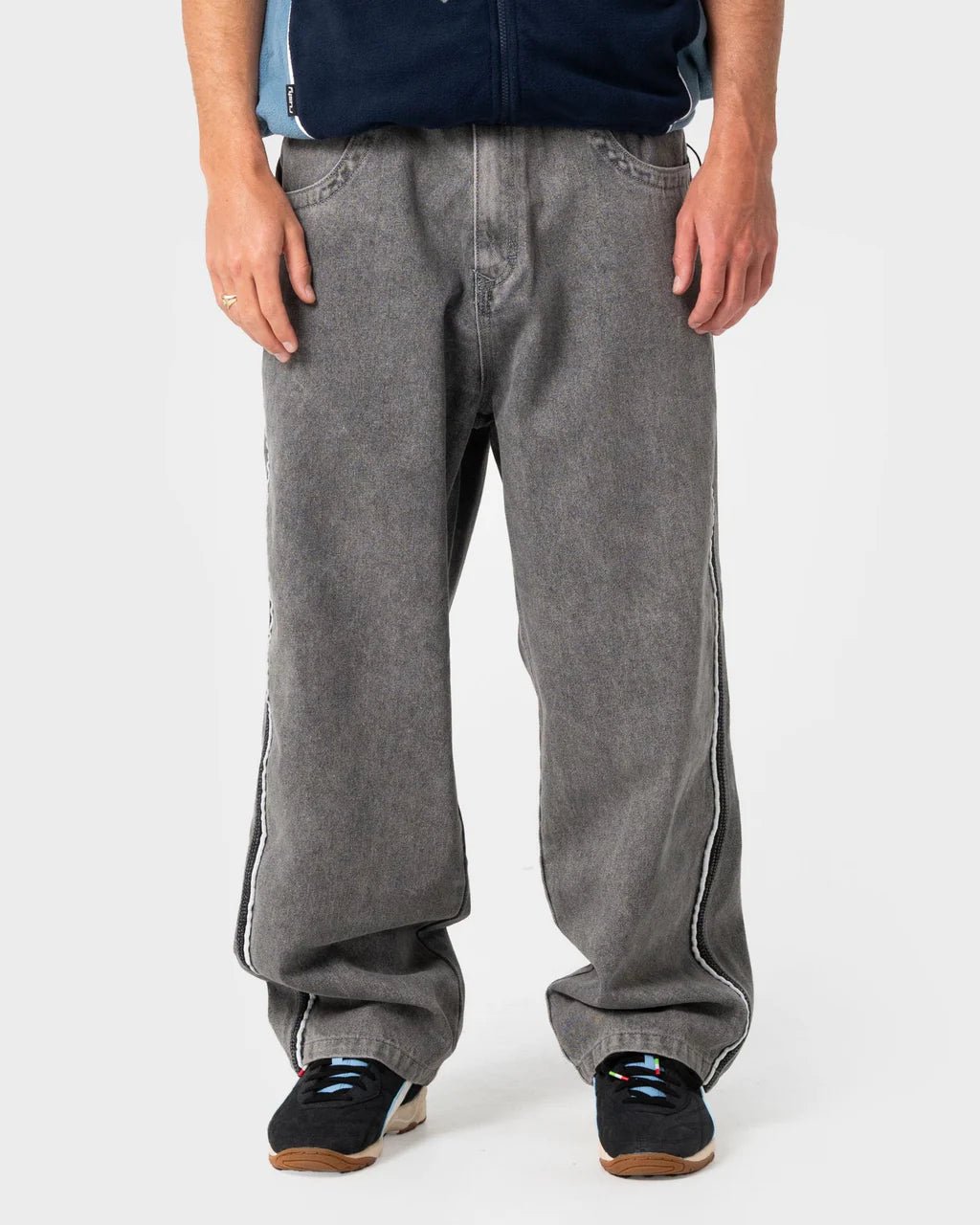 FLIP DADDY 2.0 JEAN - RustyDEM0099-WASHED BLACK / GREY-26