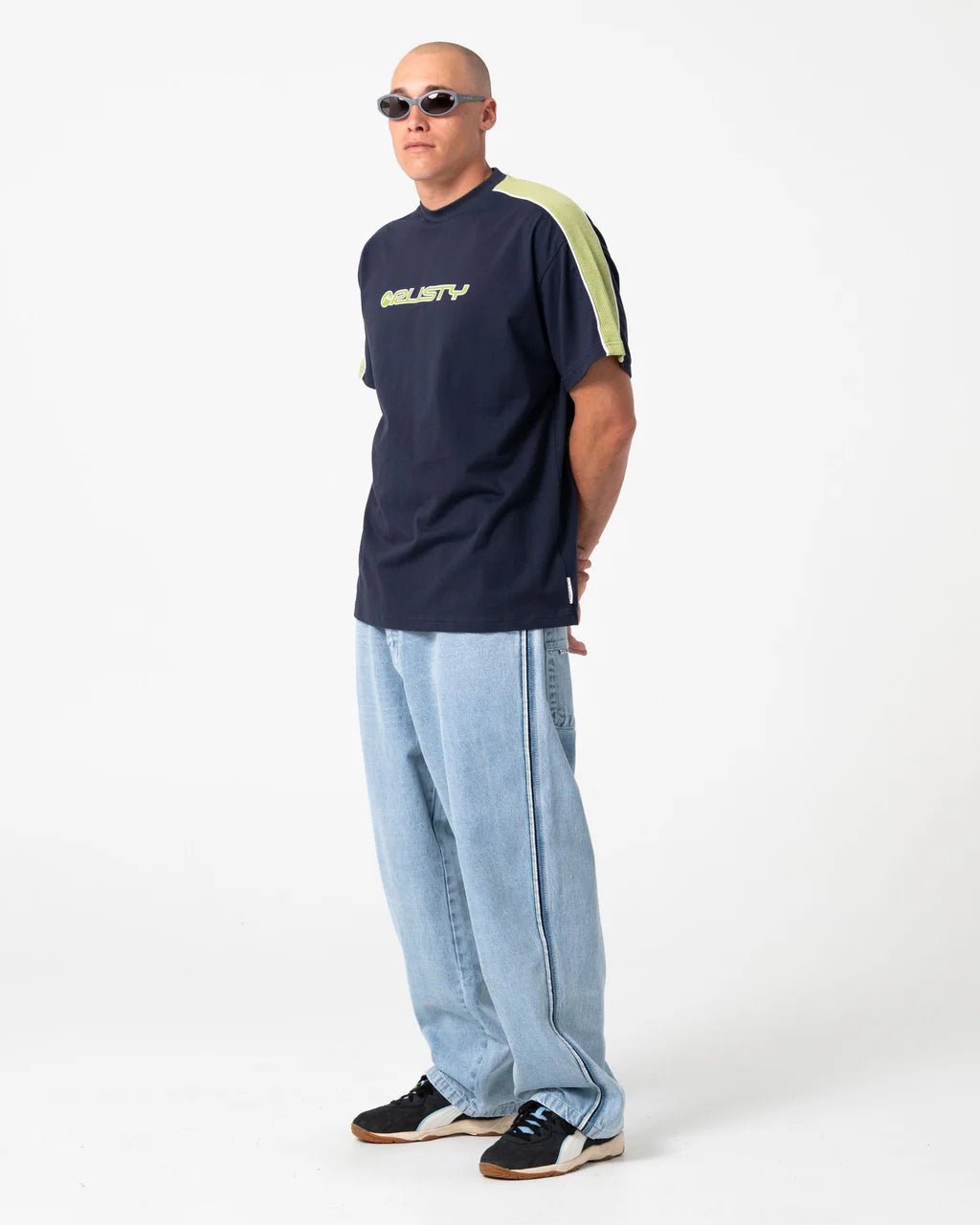 FLIP DADDY 2.0 JEAN - RustyDEM0104-TRUE BLUE / GREY-26