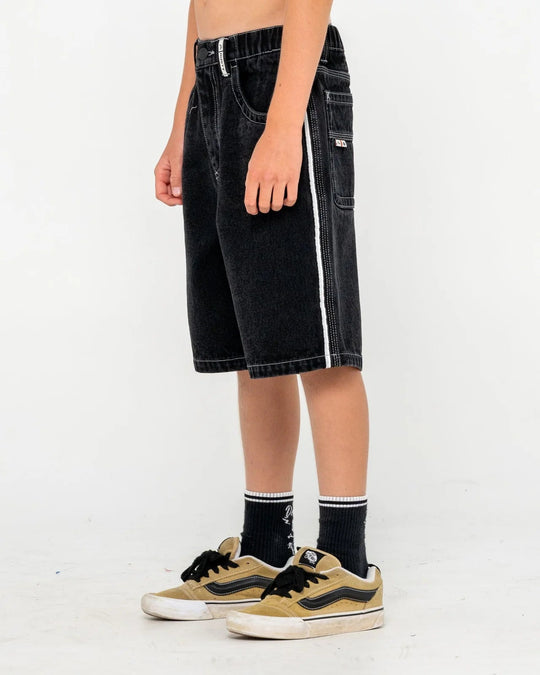 FLIP DADDY 2.0 JORT- BLACK OUT BOYS