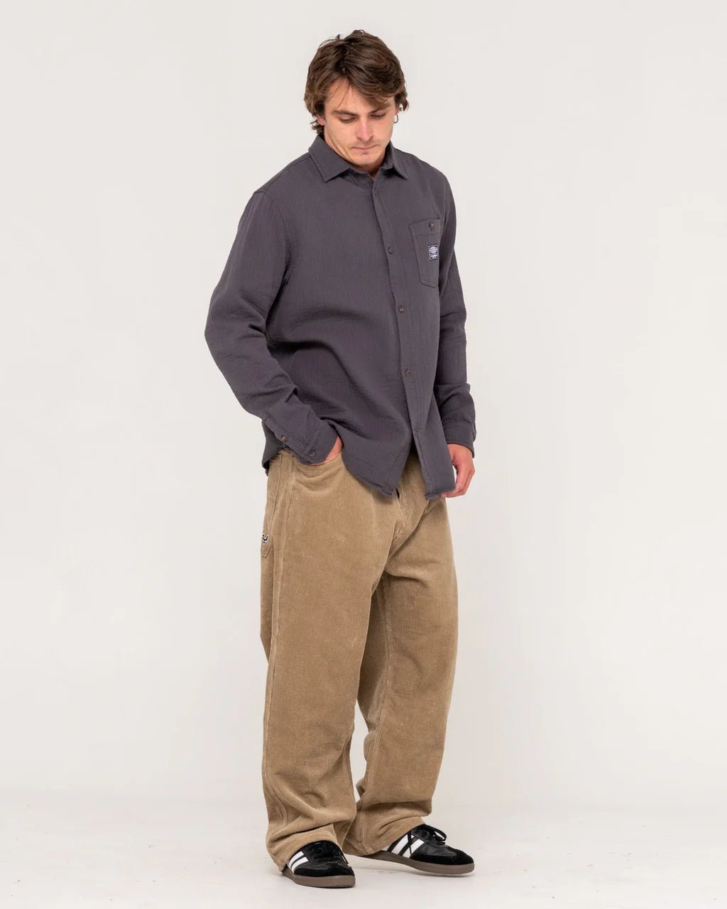 FLIP DADDY CORD PANT - RustyPAM0247-KHAKI-26