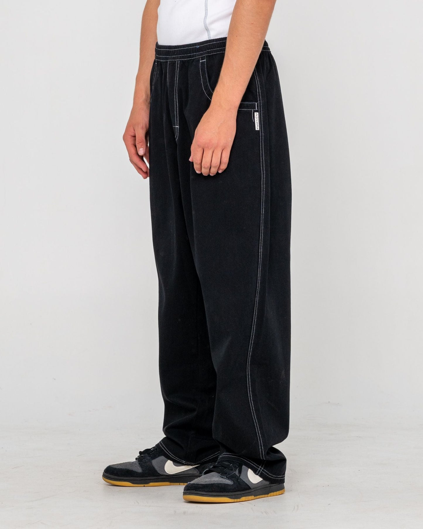 FLIP DADDY ELASTIC PANT - RustyPAM1173-BLACK-26