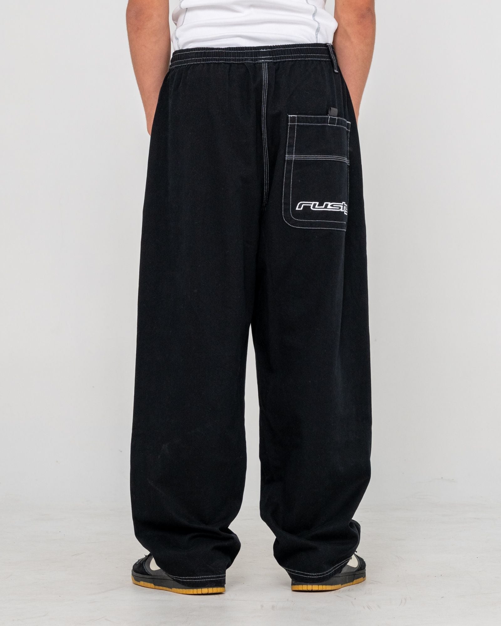 FLIP DADDY ELASTIC PANT - RustyPAM1173-BLACK-26