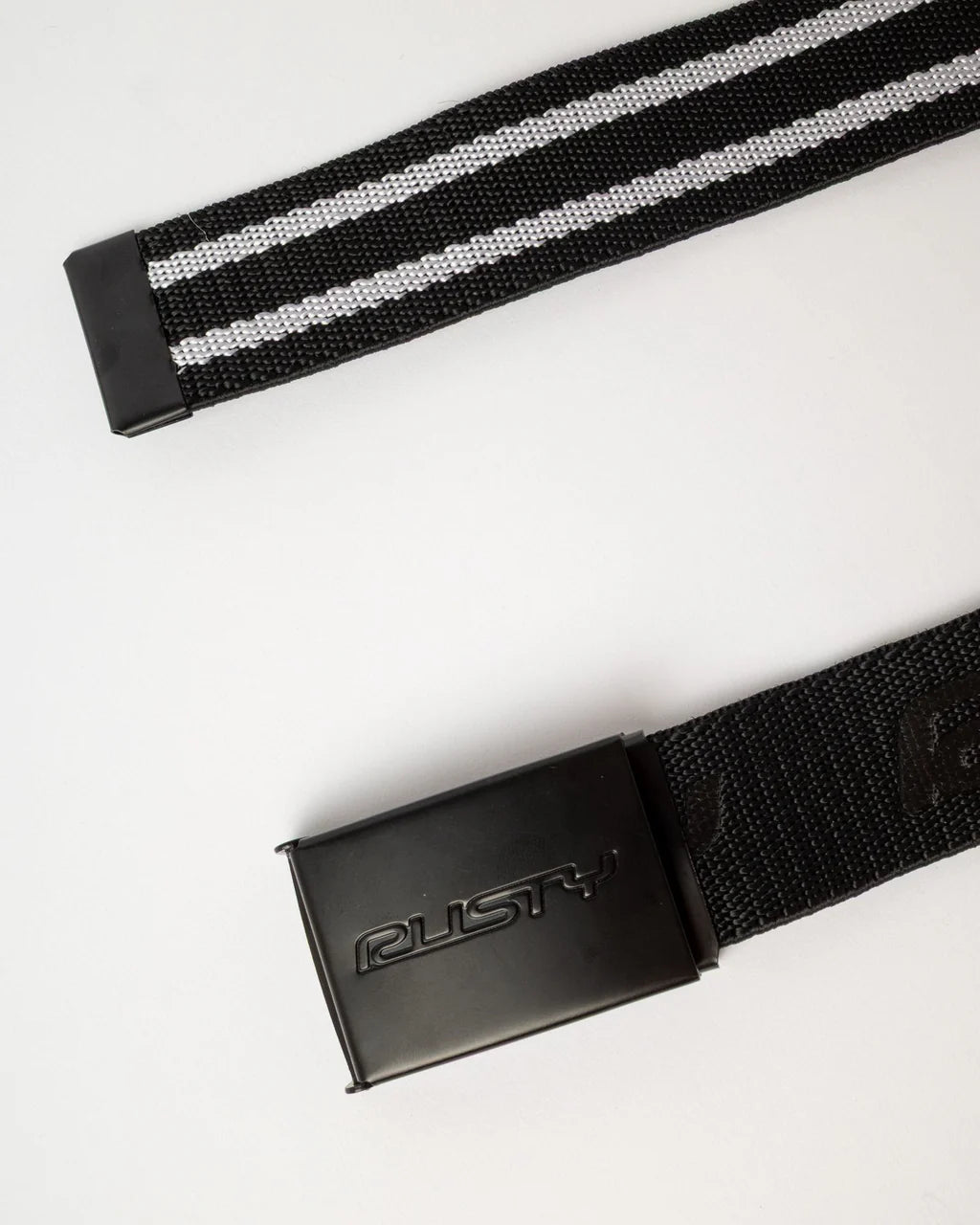 FLIP DADDY ELASTIC WEBBING BELT - RustyBEM0546-BLACK-OSFM
