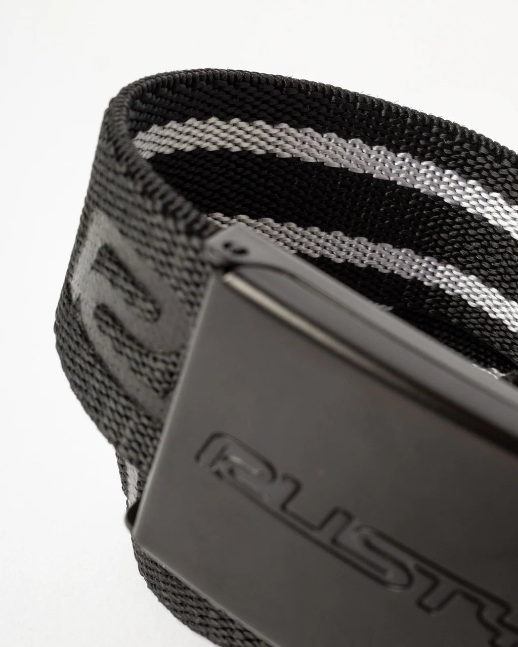 FLIP DADDY ELASTIC WEBBING BELT - RustyBEM0546-BLACK-OSFM