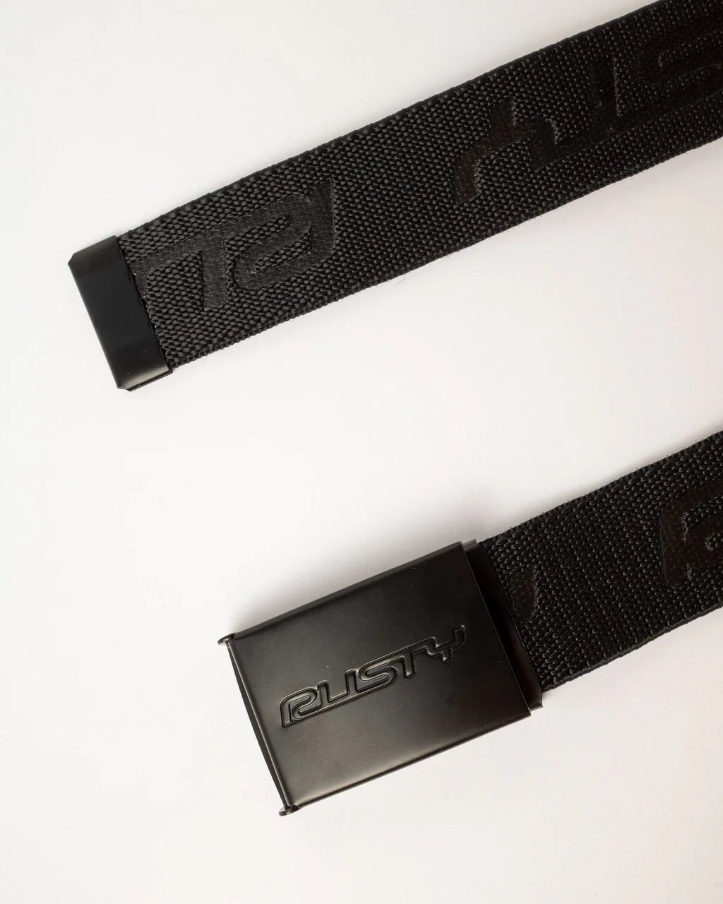 FLIP DADDY ELASTIC WEBBING BELT - RustyBEM0546-BLACK-OSFM