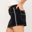 FLIP MOMMY LOW RISE MINI DENIM SKIRT - RustySKL0613-BLACK OUT-10
