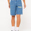 Flip Mommy Low Rise Wide Leg Denim Short - RustyWKL0794 - SRD - Sea Blue/Red Gold - 10