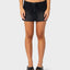 FLIP MOMMY RAW LOW RISE MINI DENIM SKIRT -RustySKL0690-BLASTED BLACK / RED-4