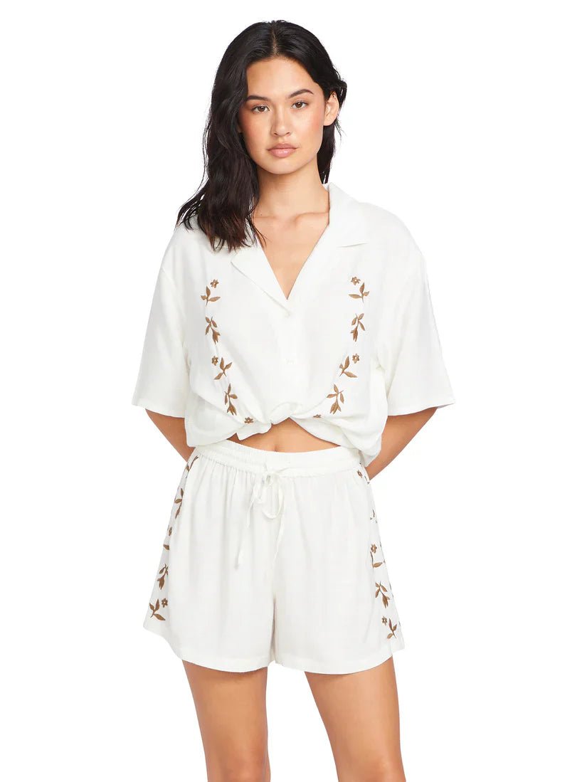 Florez Short - VolcomB0932470 - SWH - White - 10