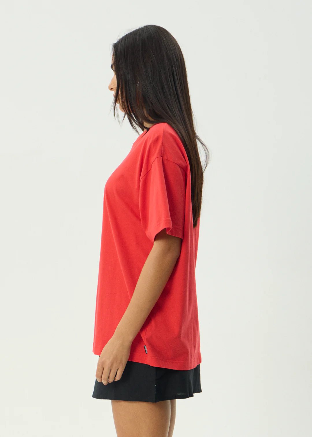 Fly Away - Recycled Oversized Tee - AfendsW254016-TOMATO-S