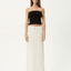 Focus - Seersucker Maxi Skirt -AfendsW254904-OFF WHITE-XS