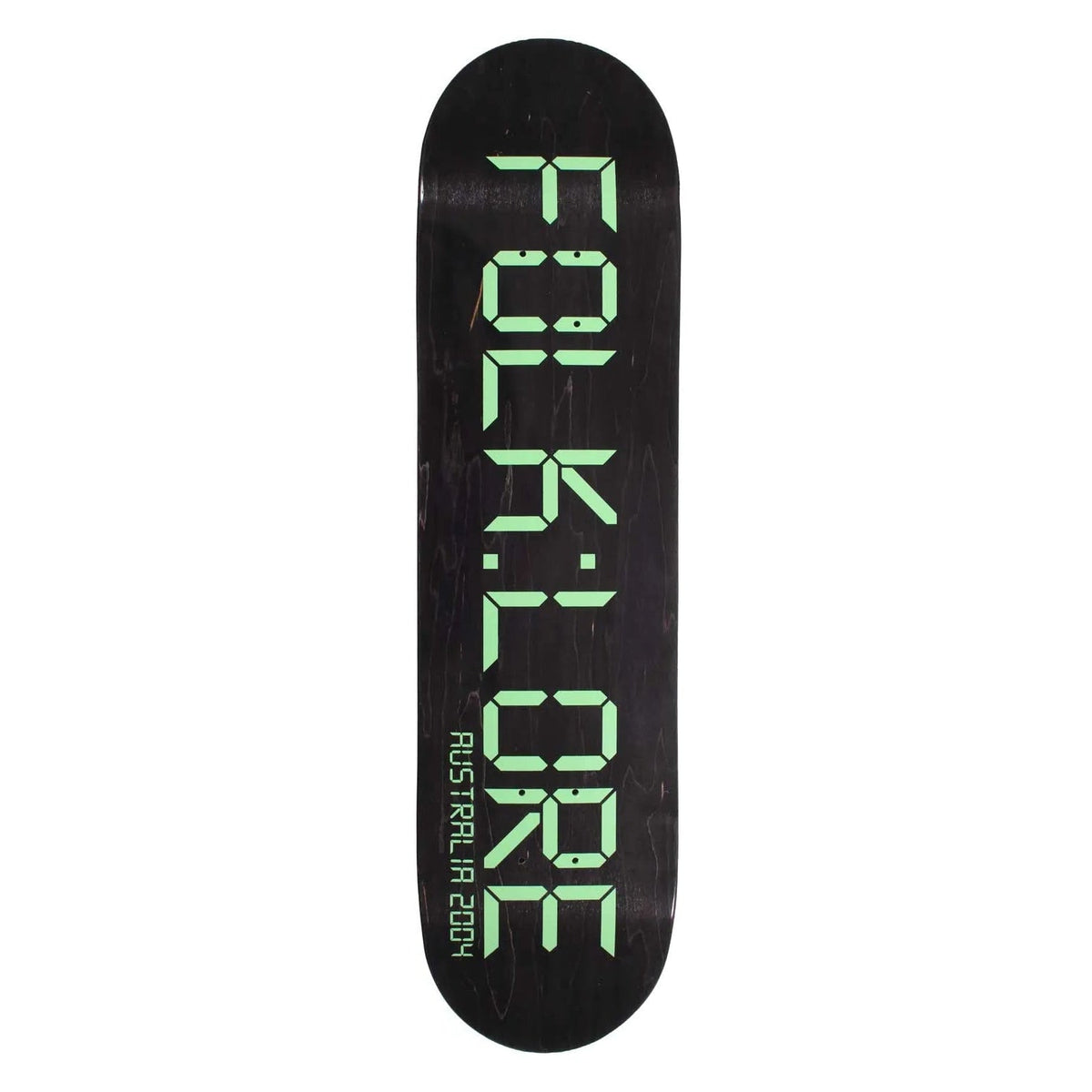 Folklore Warm Press Clock -FolkloreFLWP-Green-8.00