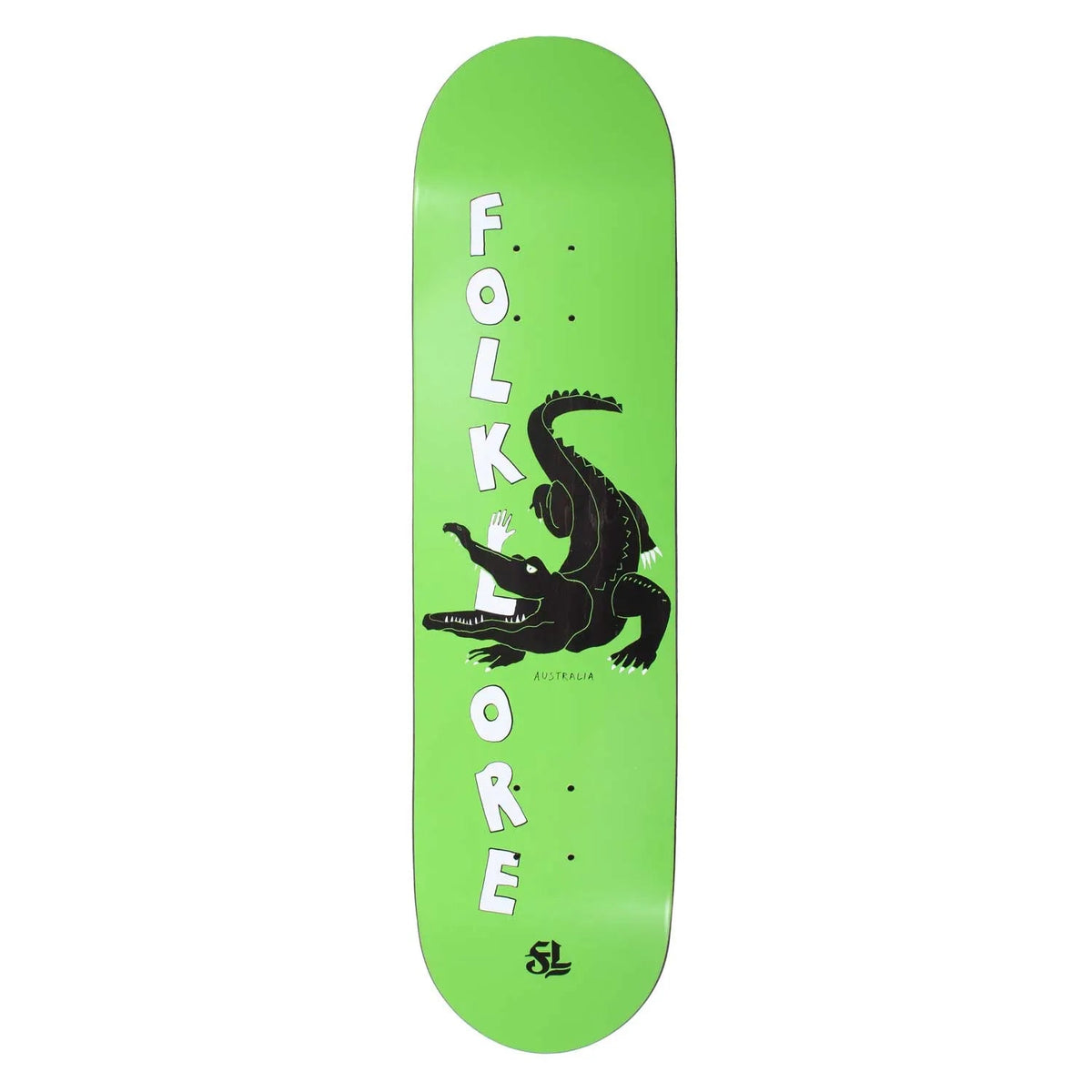Folklore Warm Press Croc -Folkloreflwp-crc-green-8.00