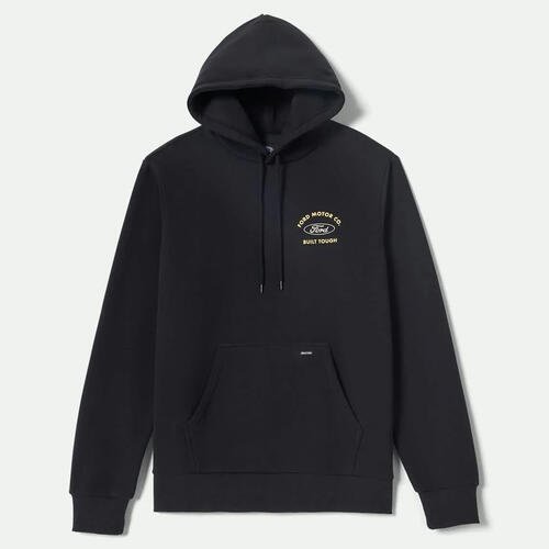 FORD BUILT TOUGH FLEECE HOODIE - Brixton22870-BURNT RUBBER-S