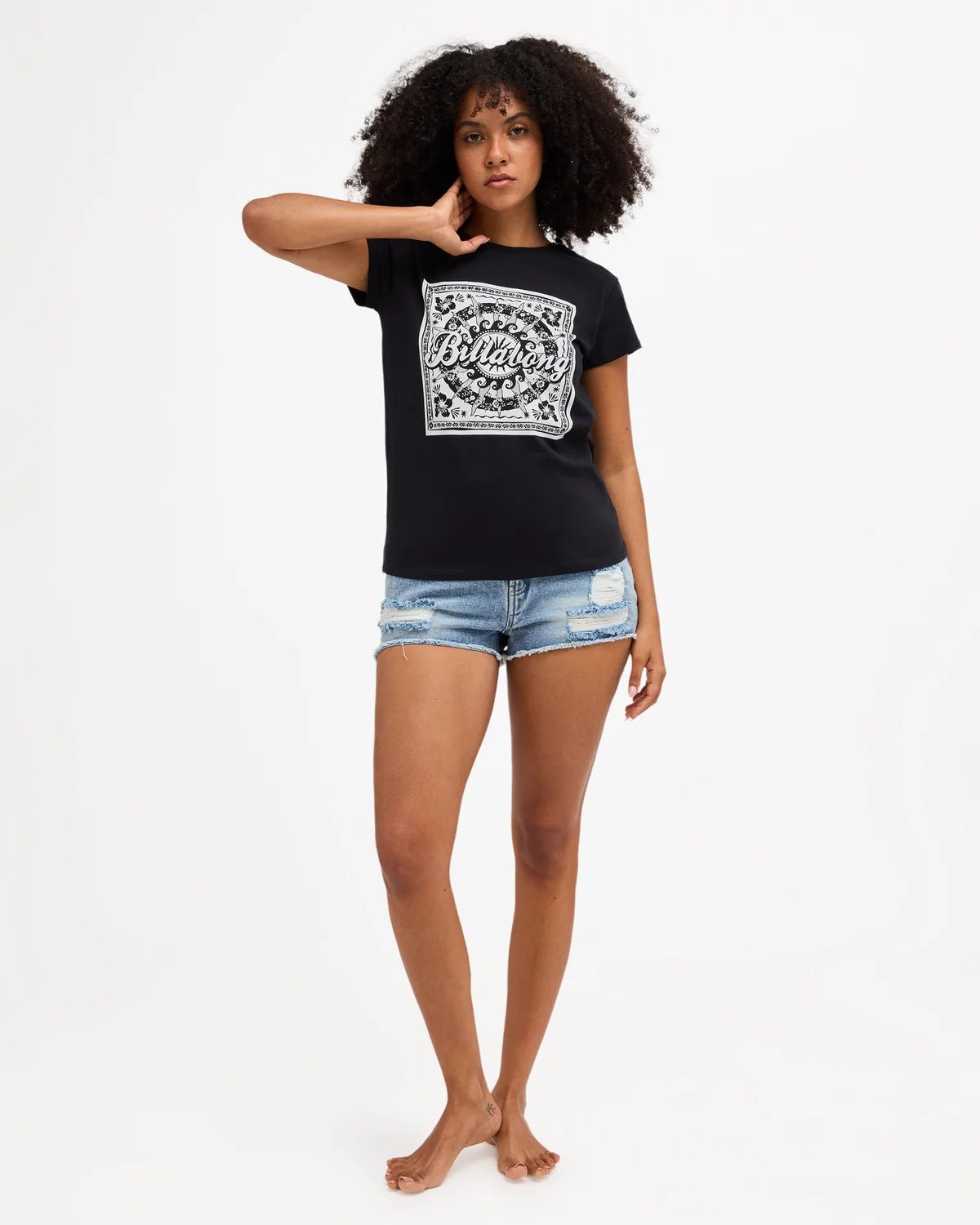 FORMULA TEE -BillabongUBJZT00572-BLACK PEBBLE-XS/6