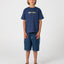 FOUR BY FOUR SHORT SLEEVE TEE BOYS -RustyTTB0848-DARK BLUE-6