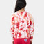 Free Spirit Floral Stack Front Sweater - SantaCruzSG125 - CR02 - Pink Coral Tie Dye - 10