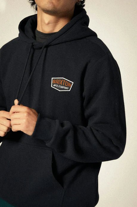 FREEMAN HOODIE - Brixton22730 - BLACK - L